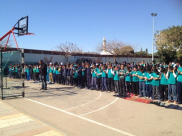 بالصور: صلاة ودعاء لاستسقاء المطر في مدرسة الهدى الأهلية بمدينة الرملة